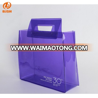 2019 Fashion Custom PVC Coated Shopping Bags ,Vinyl Coating Handbags with Logo